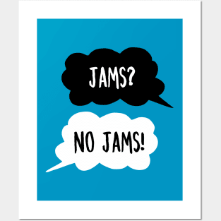 Jams? No Jams! Jimin & Rap Monser Posters and Art